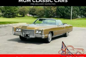 1971 Cadillac Eldorado ORIGINAL RELIABLE CONVERTIBLE