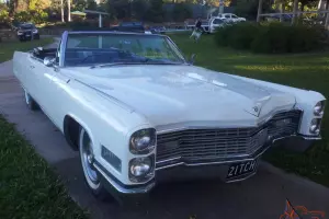  66 Cadillac Coupe DE Ville Convertible RHD 