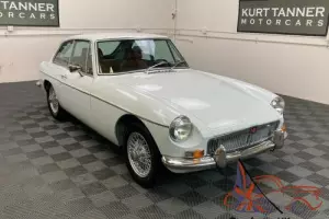 1974 MG MGB 1974 MGB GT. GLACIER WHITE WITH TAN INTERIOR.