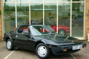Fiat X1/9 Only 44,000 Miles From New. Full Service History With 17 Stamps