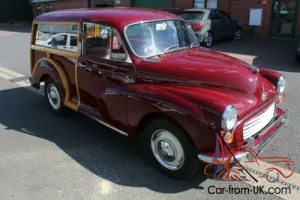 1967 Morris MINOR 1000 Traveller Estate Petrol Manual