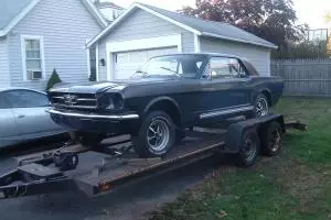 1965 MUSTANG COUPE X DRAG CAR VERY SOLID BODY, FORD PROJECT CARS