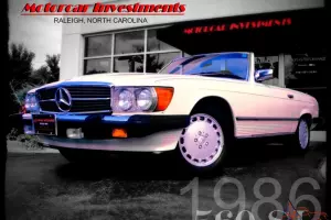 1986 Mercedes Benz 560SL 49K All Original Paint and Interior