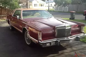  1977 Lincoln Continental MK V RHD 