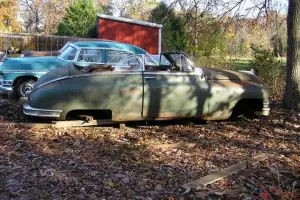 48 PACKARD CONVERTIBLE CUSTOM CLASSIC STREET ROD HOT ROD BUILDER RAT ROD PROJECT