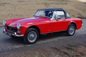  1972 MG Midget, 1275cc RWA, Heritage shell rebuild with only 2400 miles since 