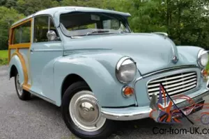 1968 MORRIS MINOR 1000 Traveller, immaculate condition, a real collector quality