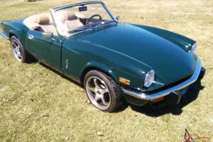 TRIUMPH SPITFIRE 1978 TOYOTA FIVE SPEED 1500 15" RIMS