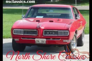 1968 Pontiac GTO -RED AND READY-REAL 242 GTO-GREAT QUALITY CONDITIO