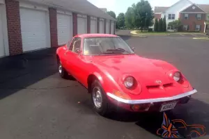 OPEL GT 78000 Original Miles 2 Owner Great Condition NO RESERVE
