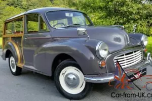 1965 MORRIS MINOR 1000 Traveller, superb wood / body, drives very well.
