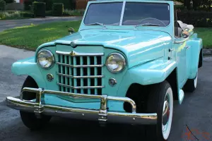 NO EXPENSE SPARED FRAME OFF RESTORATION-1950 Willys Overland Jeepster- 300 MILES
