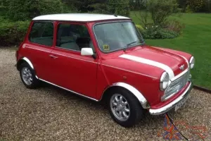 1997 'P' Rover MINI Cooper 1.3i in Flame Red - Restored!