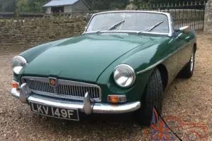 MGB Roadster, 1968 in British Racing Green.