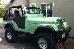 1976 cj5 jeep renegade restored