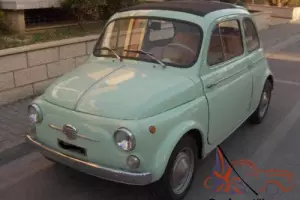 Fiat 500 D light blue - year 1962 --- FULLY RESTORED - by Classic Italian Car