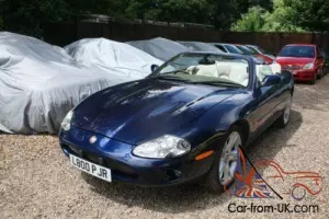 1999 JAGUAR XKR AUTO BLUE CONVERTIBLE STUNNING COLOUR GREAT FUTURE INVESTMENT