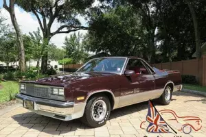 1986 Chevrolet El Camino SS 5.0L Bucket Seats Center Console A/C 52,193 Miles