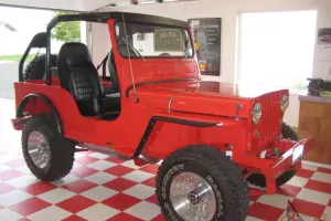 1952 Jeep CJ-3A Very clean, with Buick V6 engine, Off road special, Restored.