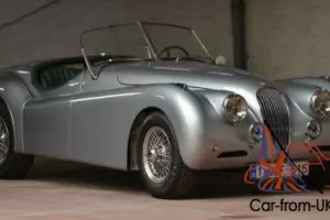 1954 Jaguar XK140 Aluminium body roadster.