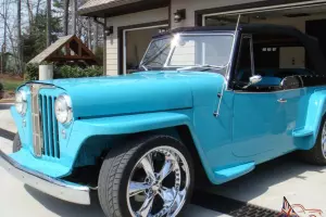 Willys : Jeepster custom interior