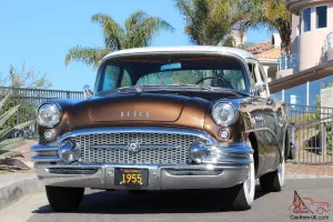 1955 BUICK SPECIAL 2 DOOR POST MAJESTIC RESTORED CALIFORNIA ORIGINAL CAR
