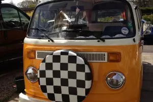  VW bay window, Devon conversion. 