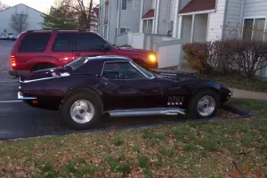 1969 CORVETTE 454 MANUAL CONVERTIBLE CHROME BUMPER !!!