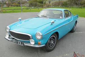  VOLVO P1800E COUPE - 1971 STUNNING RARE TURQUOISE/TEAL COLOUR 