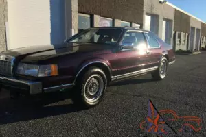 1988 Lincoln Mark Series LSC Photo