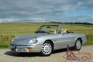  1991 Alfa Romeo Spider 2.0 S4 (right hand drive) 