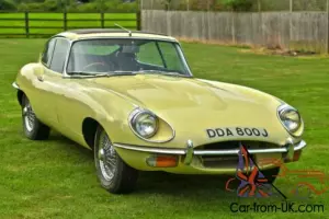 1970 Jaguar E type Series 2 4.2 Litre Fixed Head Coupe