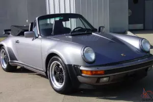 1989 PORSCHE 911 TURBO CABRIOLET