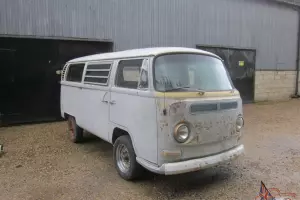  VW Type 2 1969 Sunroof Deluxe LHD Desert Bus Roller Excellent Project INC VAT 