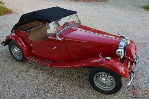1953 MGTD - RESTORED<500 MI. - 2 OWN. CA. BLK. PLATE CAR / LAST OWN. 40~ YEARS!!