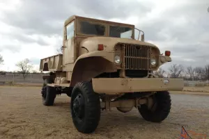 1952 Bobbed Military Truck, power steering, automatic, 5 ton axles
