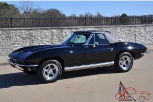 1964 Chevrolet Corvette Roadster Triple Black C-2 mid year