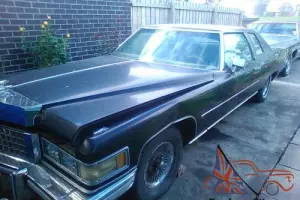 1976 Black Cadillac El Deora Edition