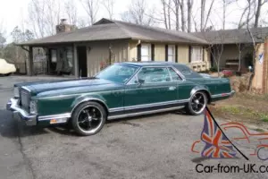 1978 Lincoln Mark Series DARK JADE COLLECTORS EDITION