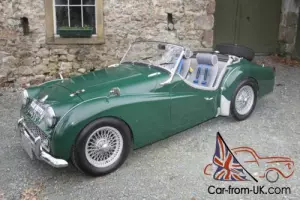 1960 TRIUMPH TR3a GREEN
