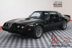 1979 Pontiac Trans Am WS6 RARE 4 SPEED STARLIGHT BLACK Photo