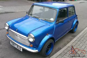  1986 AUSTIN MINI MAYFAIR BLUE 1275 