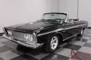 BEAUTIFUL BLACK ON BLACK, WHITE POWER TOP, PS, PB, AC, PUSH-BUTTON TRANS!!!