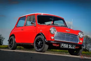  AUSTIN ROVER MINI 1000 CITY E RED 1989 