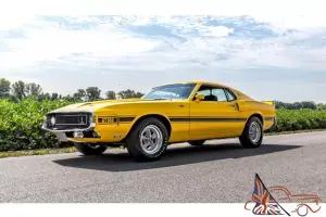 1969 Shelby GT500 Drag Pack, 17k Original Miles, Build Sheet, Marti Report, etc.