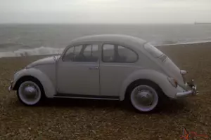  Classic VW Beetle 1200a Spakafer 1967, Stock,presented in L282 Lotus White 