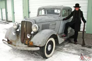 1934 Plymouth PE Deluxe 5 Window Coupe 1932 1933 Dodge DeSoto Hot Rat Street Rod