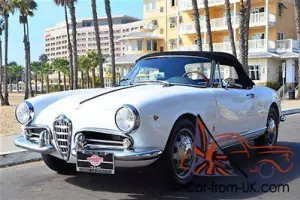 1300 Guilietta Spider Normale 1300, 5 speed, restored, very clean example
