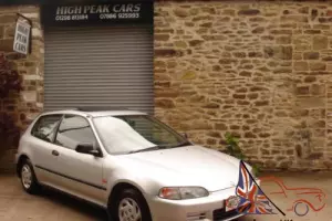 1995 M HONDA CIVIC 1.4 DX 3DR 51152 MILES ONE OWNER TWENTY ONE SERVICE STAMPS.