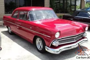 1955 Ford Customline Resto Mod Retro Rod Mild Custom Fairlane Victoria VIDEOS